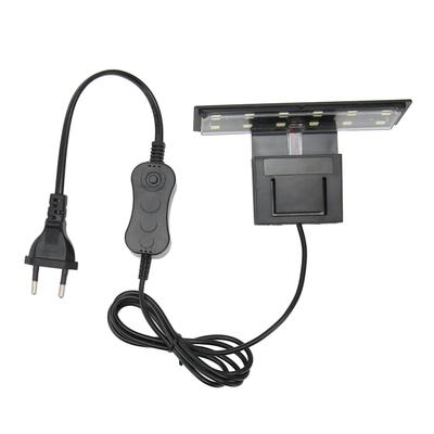 Aquarium Clip On LED Light Mini Super Bright White Light Fish Tank Clip Lamp for Aquatic Plants