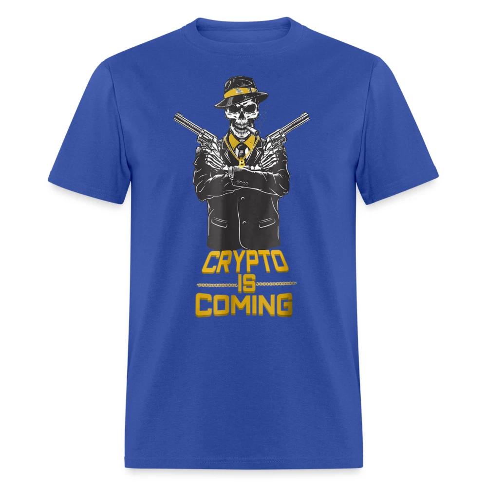 Футболка Bitcoin Crypto is Coming Футболка BTC Валюта HODL Футболка Размеры S-6XL XXL