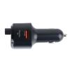 Samochodowy Adapter Bluetooth V5.0 Nadajnik Bluetooth FM Odtwarzacz Muzyki MP3 z Podwójnym Portem Ładowania USB