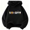 Paw Cat Children's Hoodie Sweatshirt Cute Harajuku Hoody for Boys Girls Autumn Winter Casual Hoodies
