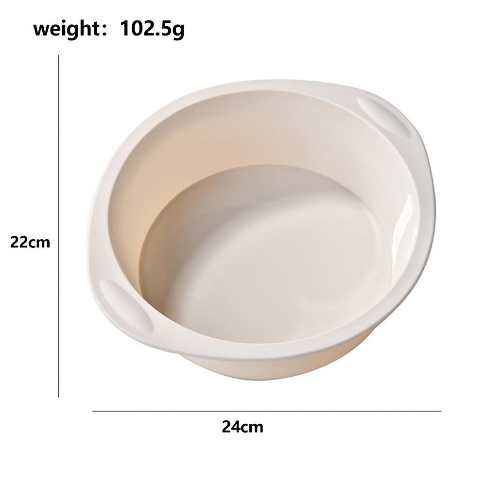 Silicone Cake and Bread Mold - Square and Round Baking Pans for Household Oven Use