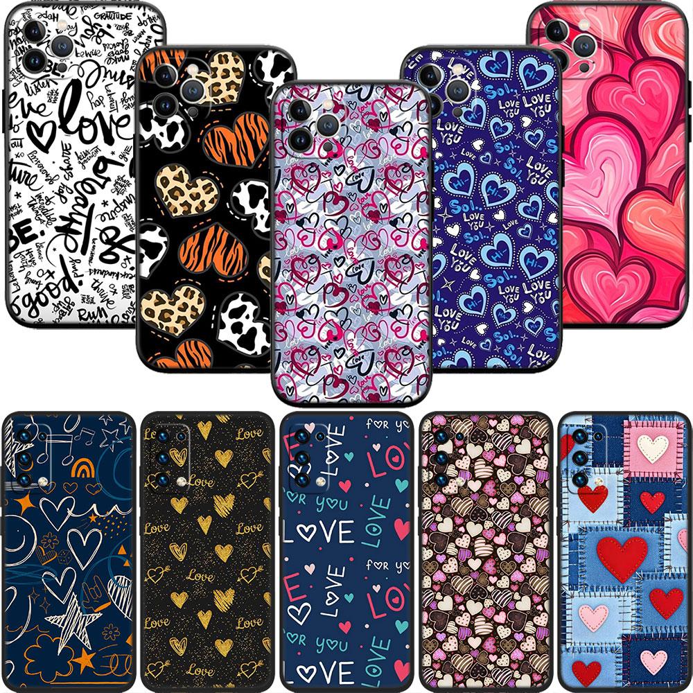 LO17 Calm Heart Art Soft Shell Phone Case for Redmi Note 13 14 Pro+ Plus A3 A3X 13X 13C 13R 14S 14C 14R