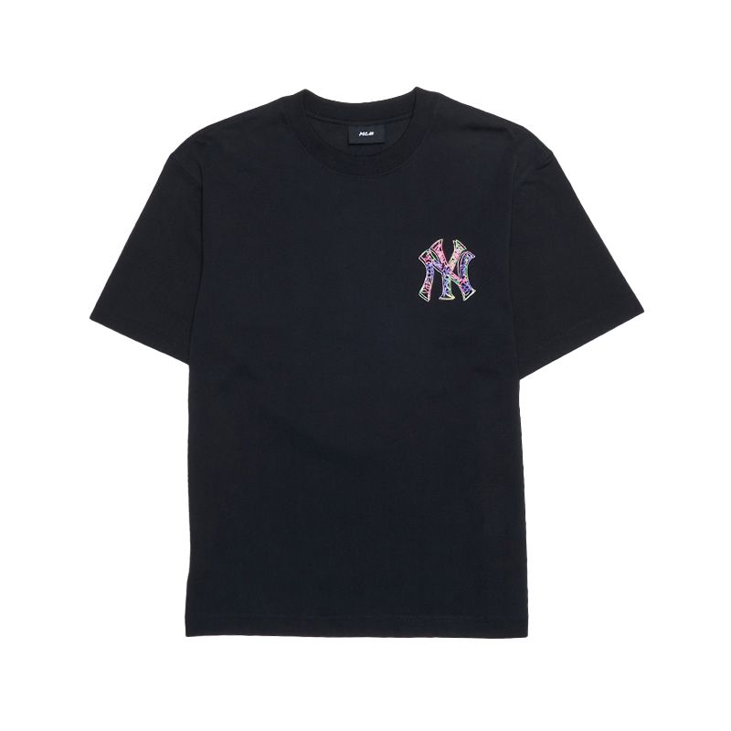 New MLB New York Yankees T Shirt Unisex Black 3ATSB0953-50BKS