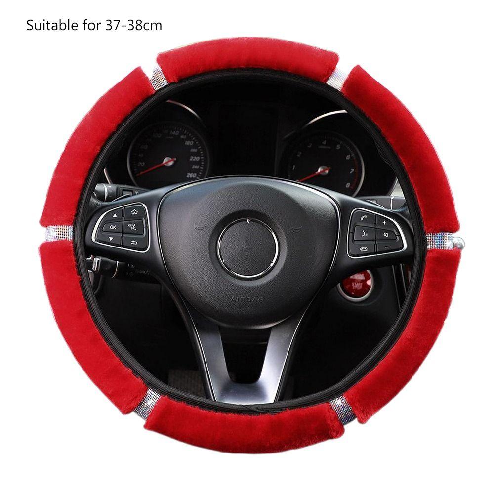 Potah volantu do auta Vnitřní díly Příslušenství Chránič volantu do auta Dekorace auta