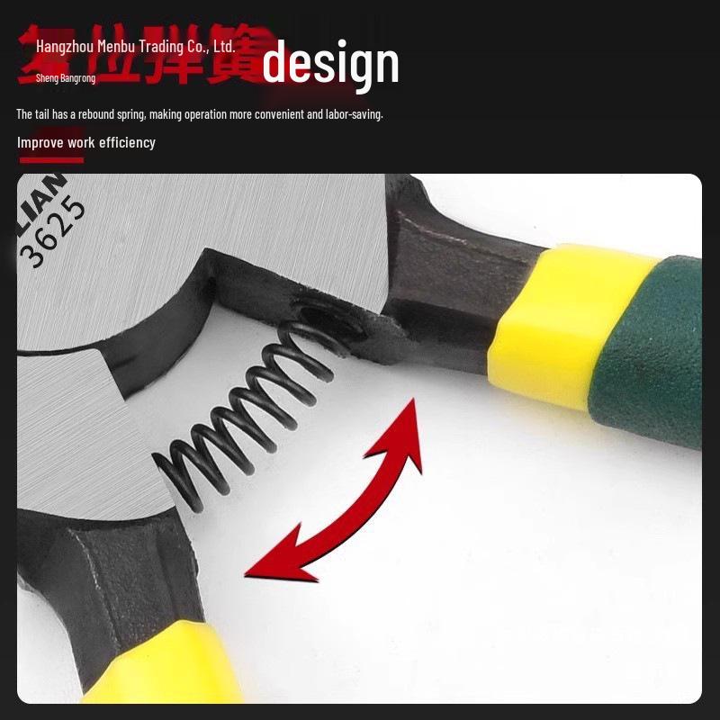 Multifunctional Yellow Retaining Ring Pliers Set: Internal & External Circlip and Spring Pliers