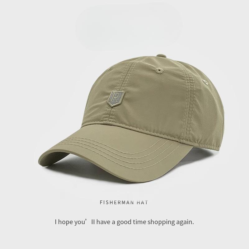 Spring and Summer Outdoor Quick Drying Hat Big Head Cap  Baseball Cap  Casual Fishing  Sports Climbing  Baseball Cap  Men's Korean Version  Versatile