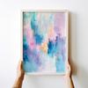 Plakat abstrakcja malarska