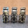 Bamboo Cicada Brass Knife Beads DIY Handmade Paracord Beads Lanyard Pendants Accessories EDC Outdoor Tool Umbrella Rope Hangings
