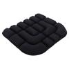 Inflatable Seat Cushion Comfortable Adjustable 3D Air Travel Cushion Portable Black Chair Pad for Driving Office Work
