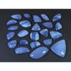 215Cts. Natural Blue Opal Agate Fancy Cabochon Loose Gemstone 23 Pcs Lot C-1876