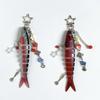 Realistic Fish Accessory Fashionable Keychain Resin Texture Fish Keyrings Suitable for Party and Casual Outfits