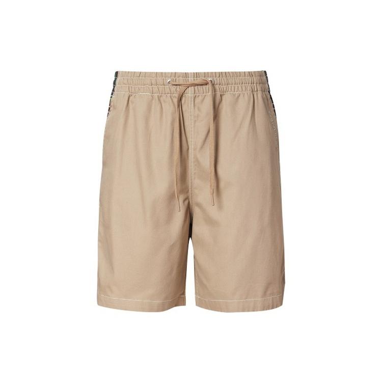 Converse Plaid Short Asia Sizing Khaki Men s 10020977-A02 S