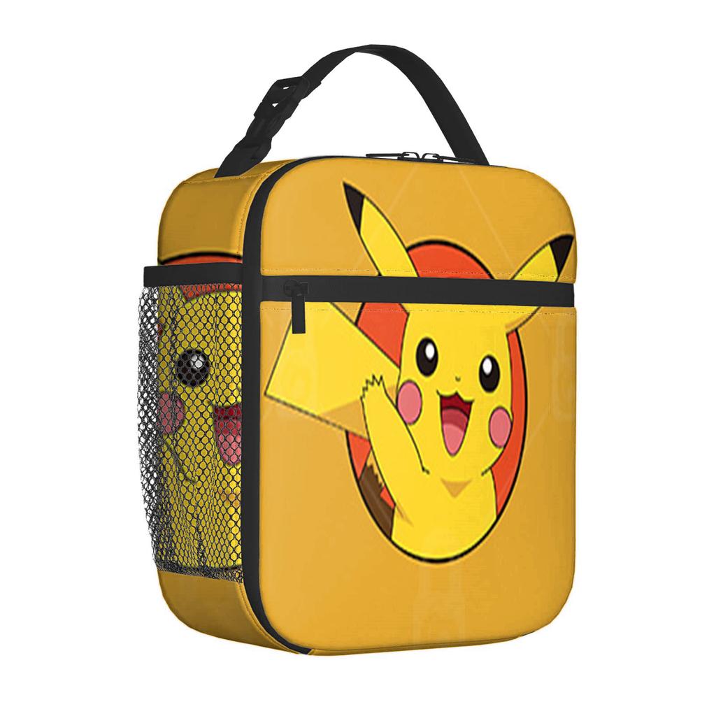 Cartoon Large-Capacity Lunch Box Bag, Thermal Insulation Bag, Portable Bento Bag, Student Thickened Aluminum Foil Lunch Bag