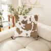 Fluff Cow Pattern Pillowcase 45CM Cushion Cover Home Decor Throw Pillowcover  Sofa/Bed