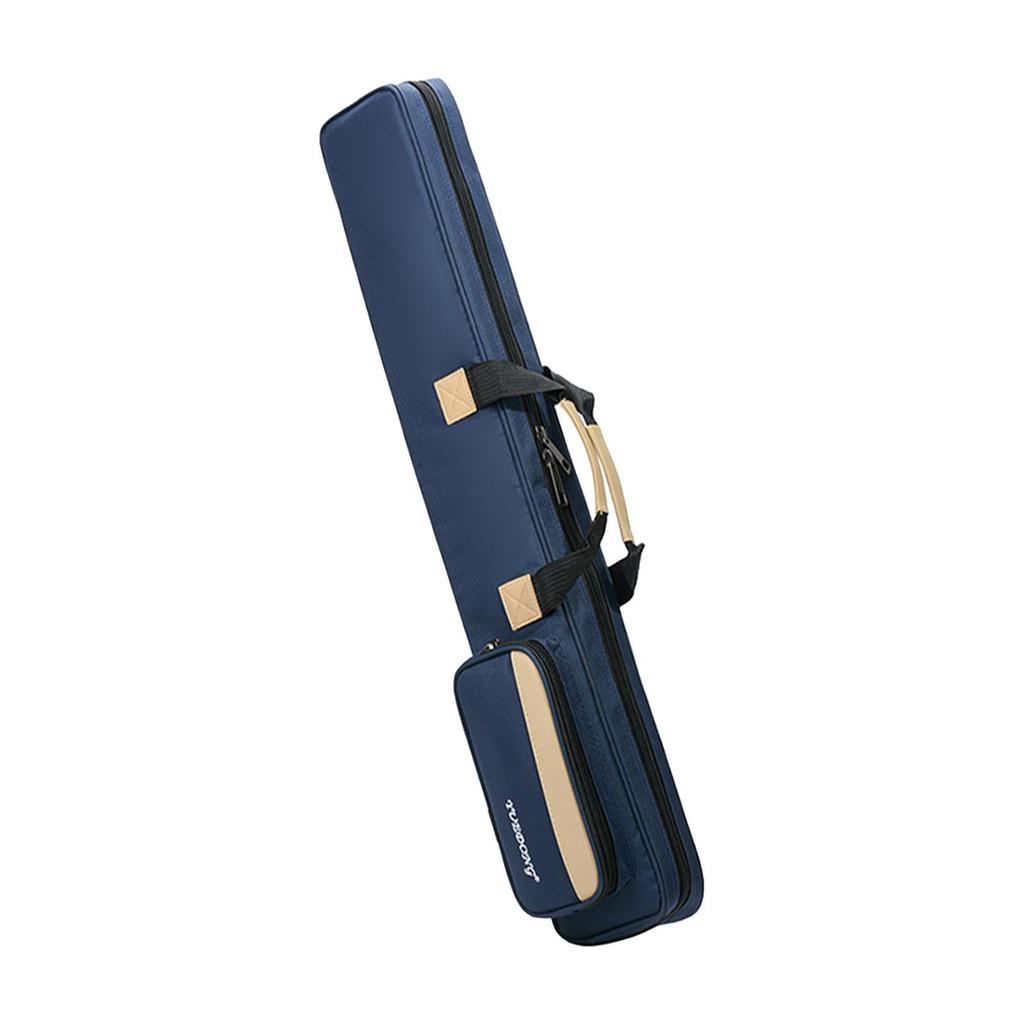 3x4 Soft Pool Cue Case Hold 3 Butt 4 Shaft 1/2 Club Resistant Protective Pouch