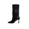Simple Ankle Boots SL-26-02-000037 Black