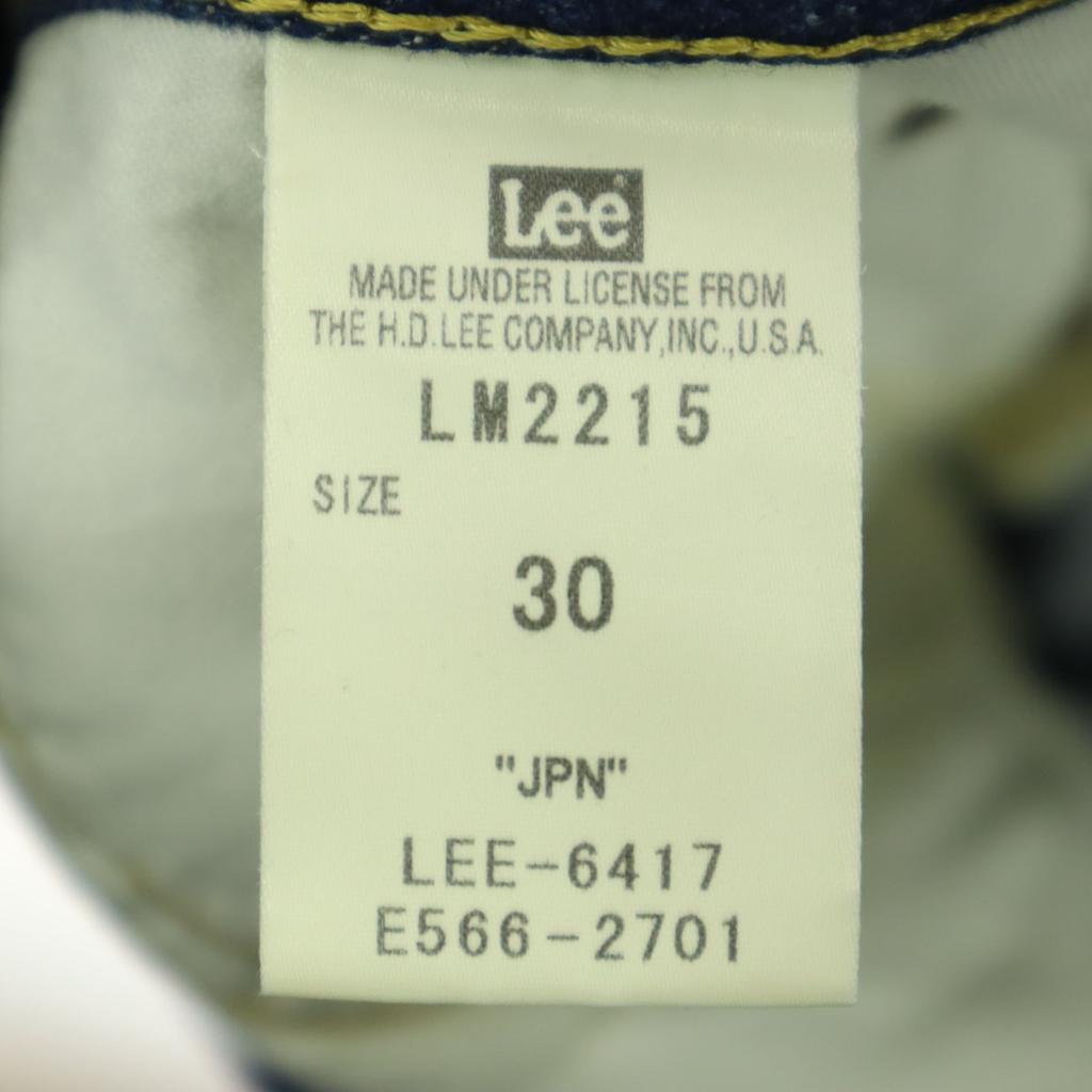 Lee Cotton Made In Japan Denim Pants W30 Blue Men's Used