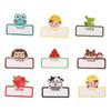 9pcs SelfAdhesive Name Patches Embroidery Cartoon Fabric Stickers for School Kids Garment Decors On Backpacks Clothing