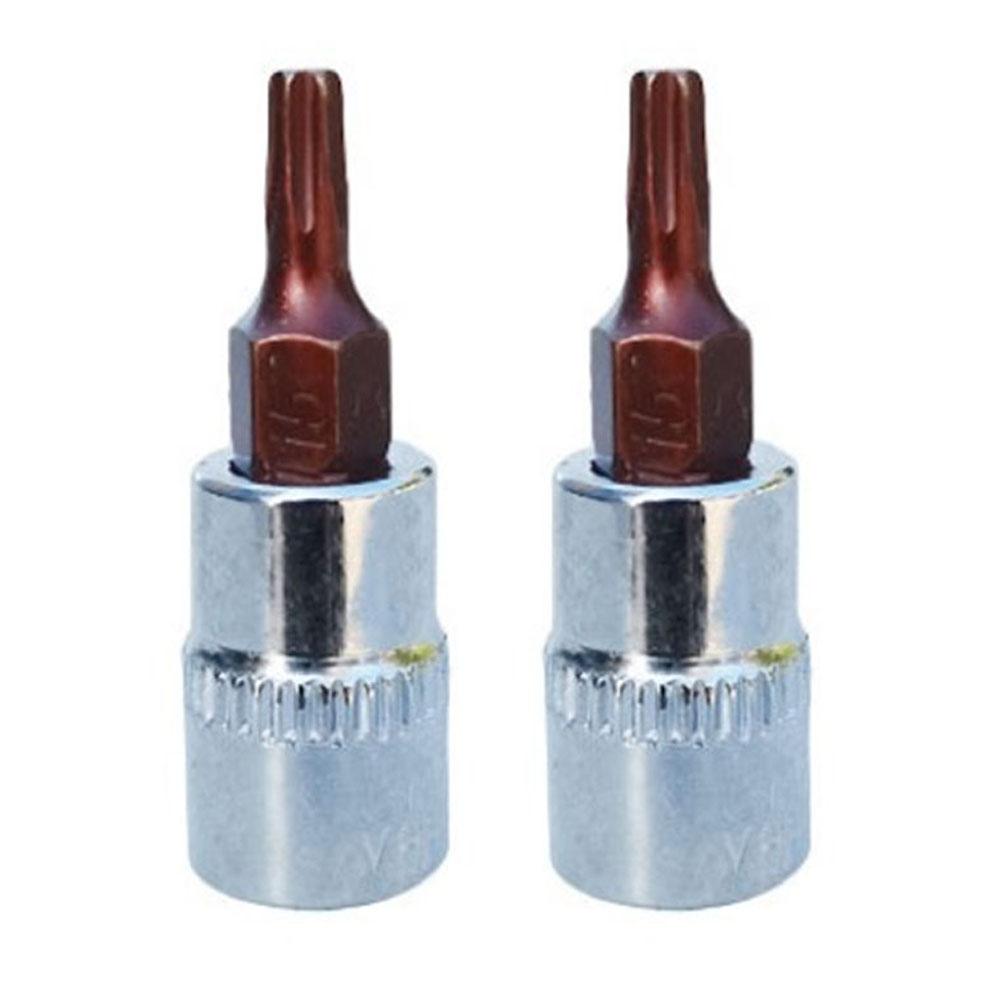 Torx Bit Sockets T15 T20 T30 Torx Bit Sockets 1/4 \" Hex Shank