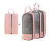 4Pcs/Set Expandable Compression Packing Cubes Oxford Fabric Clothes Storage Bag  Travel