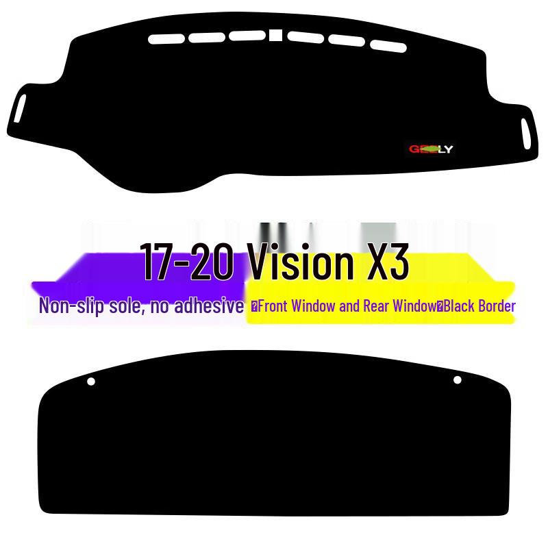 Geely X3 PRO Anti-Glare Dashboard Sunshade Mat