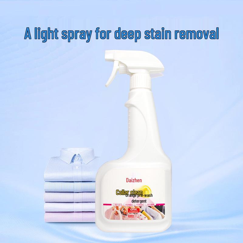 Collar Cleaner: Whitening Spray for Sweat & Yellow Stain Removal On Shirts