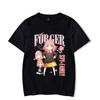 New Anime Anya Forger T-Shirt Women Fashion Harajuku T Shirt Summer Cool Short Sleeve Hip Hop Top Tee