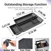 Middle Center Console Organizer Tray for Ford F150    2024 2025 & Lightning XLT -2025  Secret Pocket Lid Car Box