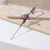 1pcs Retro Dark Gothic Star Punk Thorn Earring Unisex Piercing Ear Needle Earstuds  Women Vintage Eardrop Jewelry