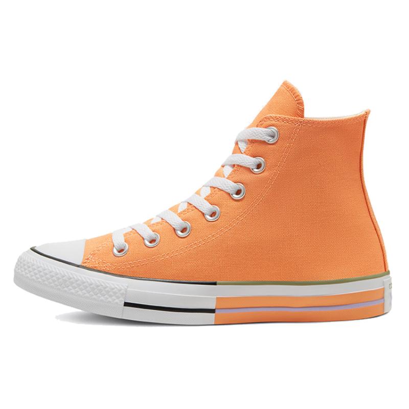 

Converse Chuck Taylor All Star Casual Versatile High Top Espadrilles Unisex Orange 45