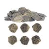 100pcs Pirate Coins Decor High Simulation Special Patterns Festival Decorative Coins for Halloween
