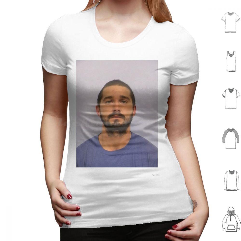 Shia Labeouf Mugshot T Shirt Cotton Men Women DIY Print Shia Labeouf Mugshot Shia Labeouf Shia Labeouf Mugshot Jail Do It All