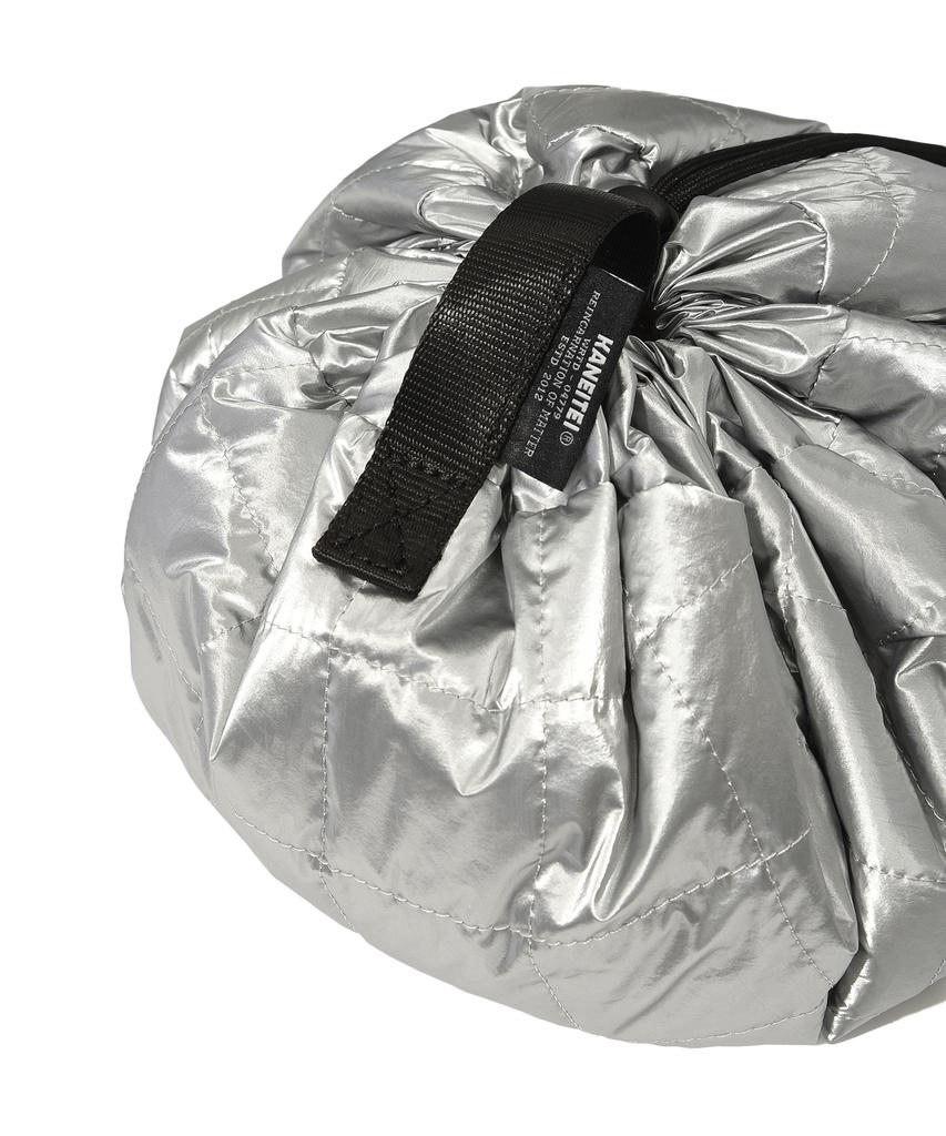 Kaneitei Dumpling Quilting Storage Cross Bag (Silver)