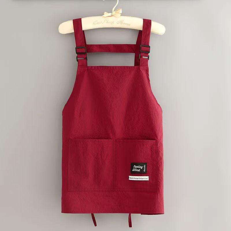 Water-Repellent Print Kitchen Apron for Cooking & Catering