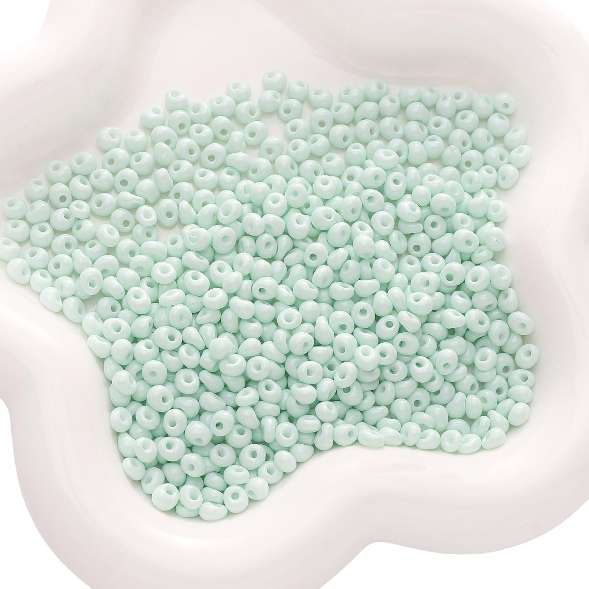 

100 шт. стеклянные бусины, чешские бусины, бусины-разделители для изготовления ювелирных изделий, аксессуары 14