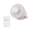 Low Noise Portable Solar Fan Adjustable Small Air Cooler Convenient Mini Solar Powered Fan  Sports