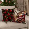Kissenbezug Polyester Kissenbezug Sofa Dekokissenbezug Nordisch Schlicht Modern Weihnachten Feiertag