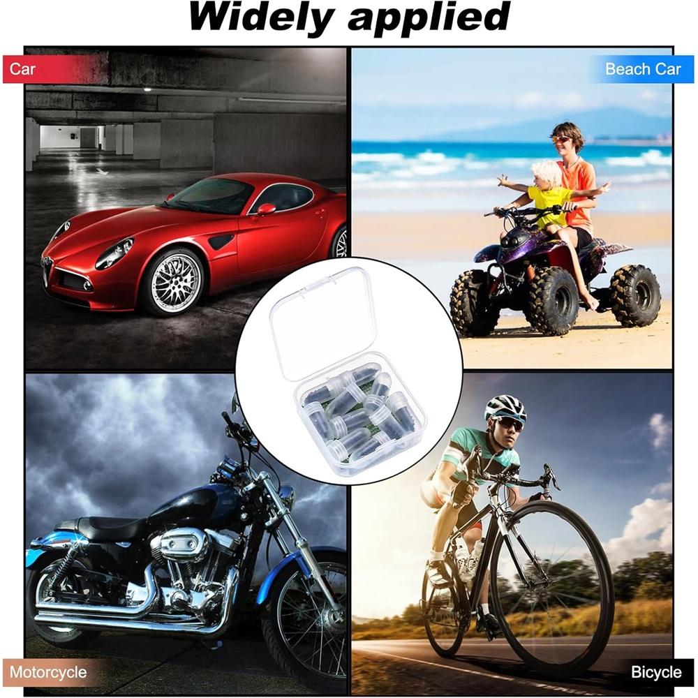 60-Piece Tubeless Tire Repair Pins – Rubber-Coated Metal Kit 12x5.2/15x6.6mm For Car, Motorcycle, Truck, Bicycle – Quick Repair, No Tire Removal