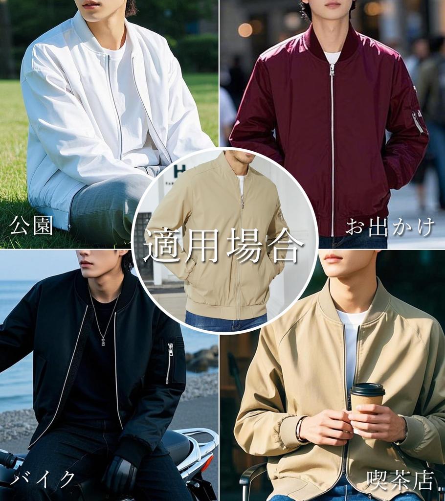 Outerwear Spring Clothes Swing Top Large Size Military Jacket Climbing Blouson Workwear Coat Windproof Stadium Jacket Zip Up Navy 3XL [KEFITEVD] Men's