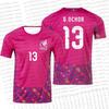 2026 G. Camiseta Jersey de Goleiro Ochoa México Masculina Roupa Pai-Filho para Futebol Camisa Infantil Esportiva Respirável de Secagem Rápida