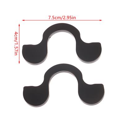 1Pair Universal Anti-Skid Rubber Motorcycle Bike Stands Wheel Support Frame Stand Swing Arm Lift Tripod Hooks Rubber Accessories