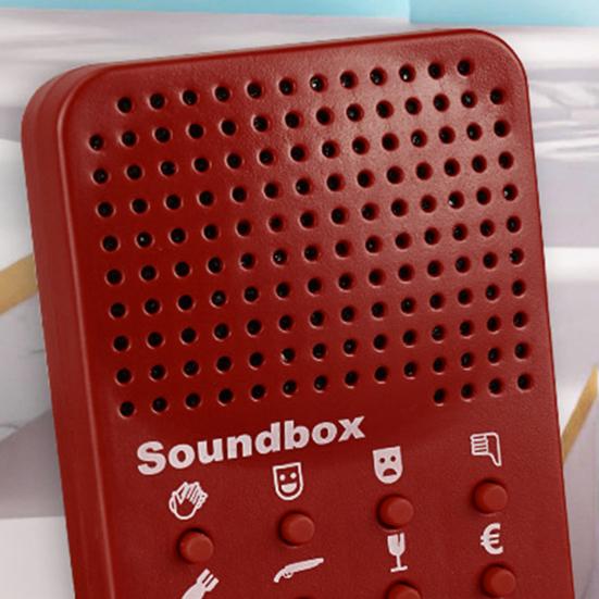 Soundmaschine für Kinder mit 16 lustigen Soundeffekten, elektronischer Furzgeräusch-Soundmaker, Soundbox, Spielzeug, Streich, Requisite, Geschenk für Kinder und Erwachsene