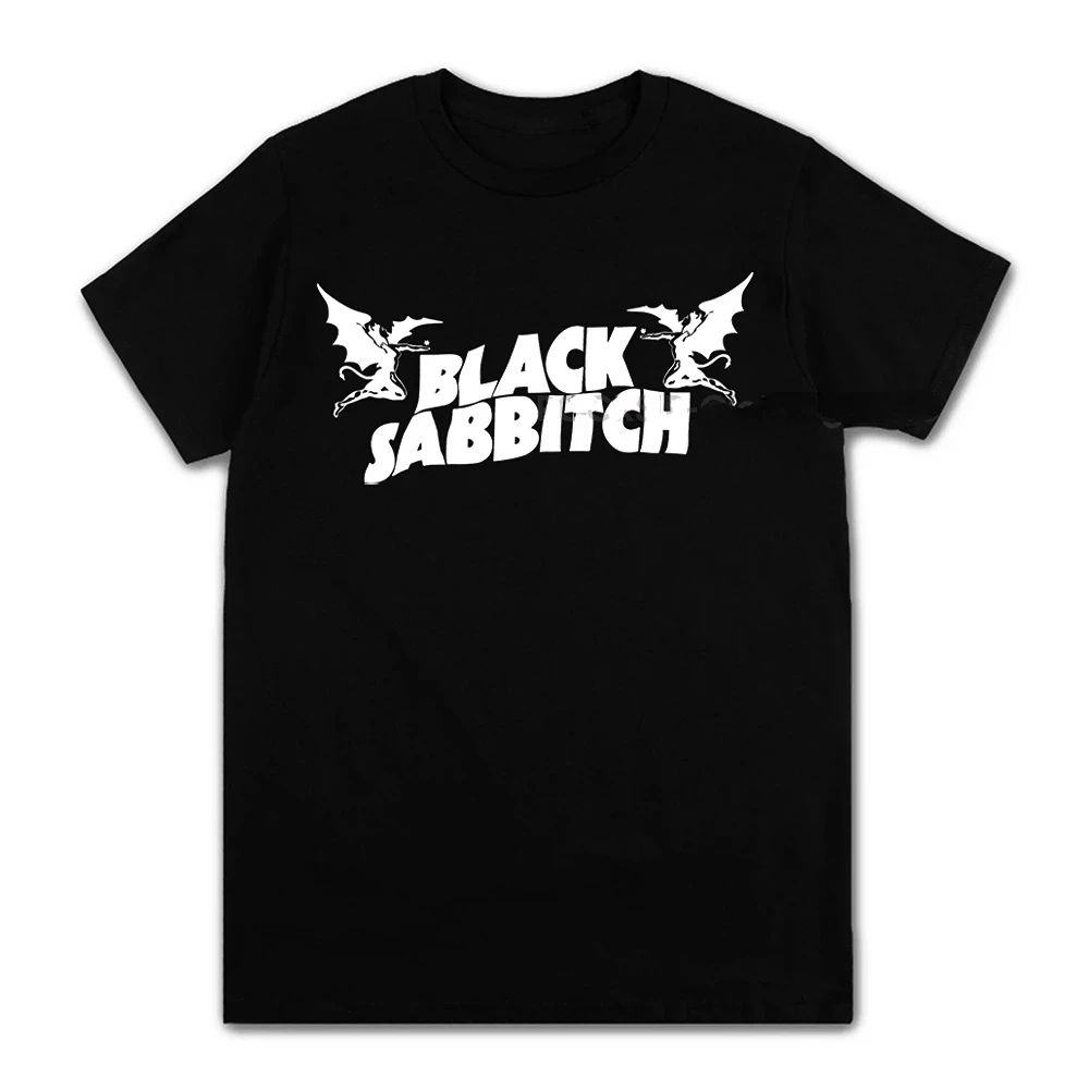 Black Metal Rock Band T Shirt Black Sabbath Men Women Black Oversized Short Sleeve Plus Size T Shirt Unisex Streetwear Clothing