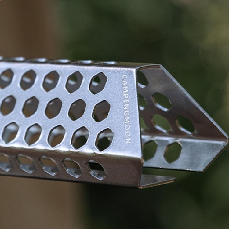 Light Camping Burners With Airflows Channel Stainless Steel Campfires Enhancer Tool For Efficient Wood Fuels Utilization