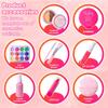 AIUAZA Home Makeup Toys and Kids Princess Birthday Gift for Girls Ages Kids' 10-Piece Set, Liquid-Free Powder-Free, Girls' Dress-Up Toy, Play, 4-12