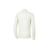 Anta Solid Color Polo Neck Half Zip Long Sleeve Fitness Shirt Men tops White 152240405-1