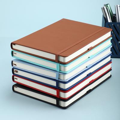 A5 Hardcover Notizbuch mit Riemen PU Notizbuch Kann Logo drucken Business Notizbuch mit Riemen