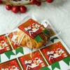 Decoration Package Label Biscuit Santa Claus Gift Paper Sticker Seal Labels Christmas Stickers