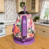 Retro Hand-Painted Luxury Kettle with Temperature Display