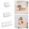 Cabinet Storage Basket, Ginger Garlic Holder, Spice Rack, Hanging Wire Kitchen Organizer for